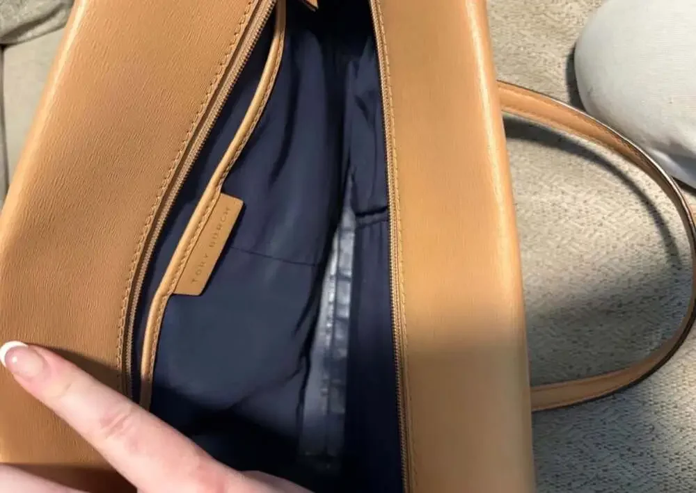 Tory Burch Tan Leather Tote